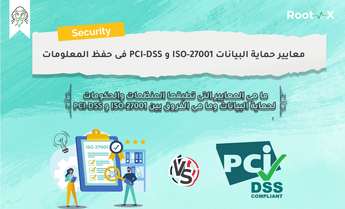 معايير حماية البيانات ISO-27001 و PCI-DSS فى حفظ المعلومات