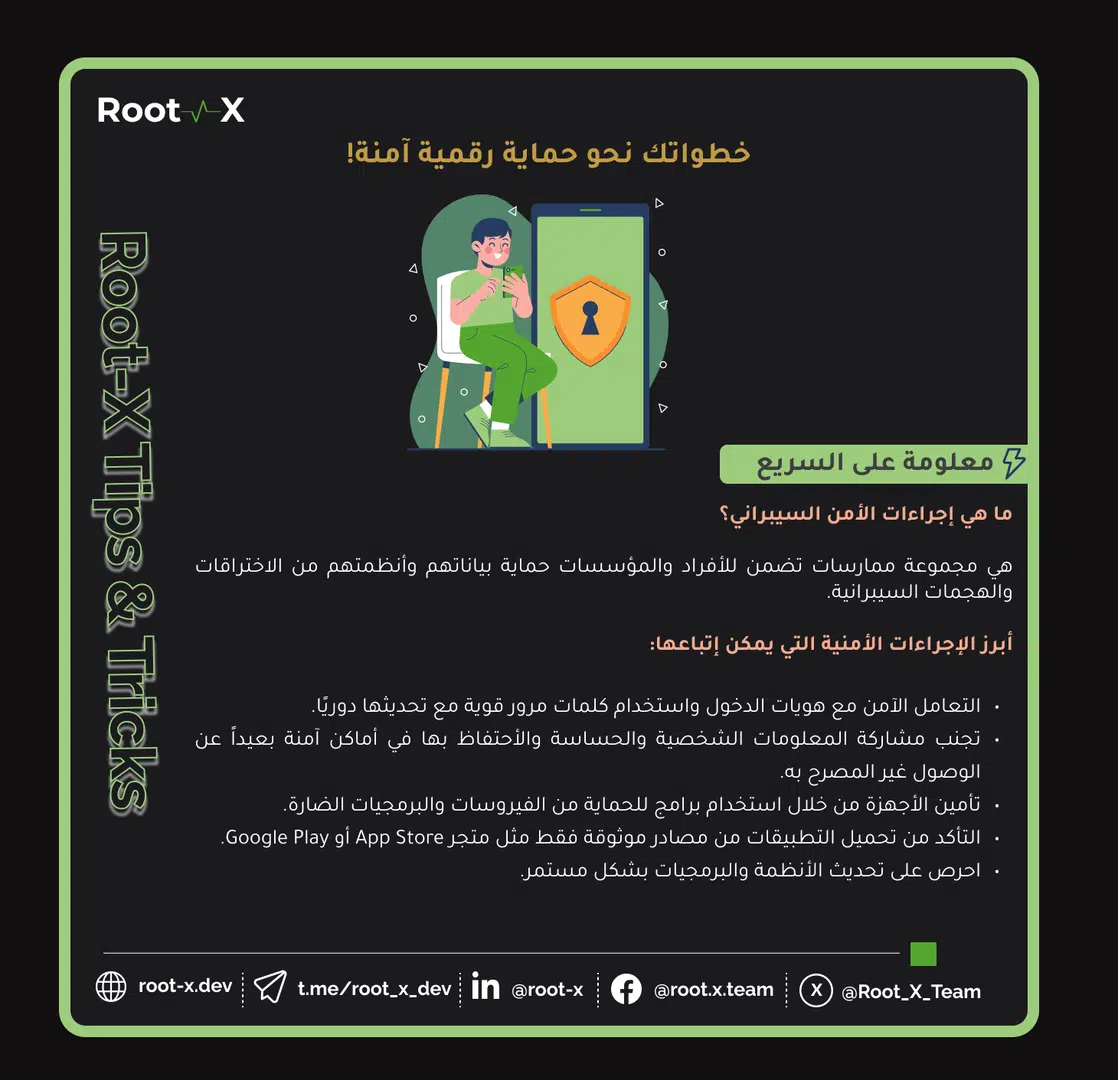خطواتك نحو حماية رقمية آمنة